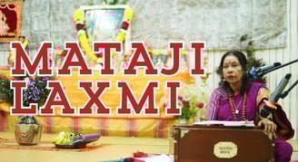 Mataji Laxmi on stage singing thevaram