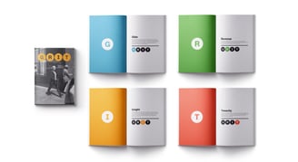 Grit Brand book design brand guidelinees