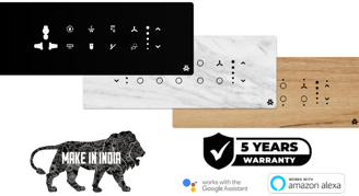 Affordable touch switch plates