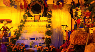 Altar de día de muertos