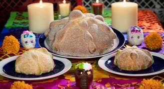 Pan de muerto, México