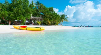 Playa en San Andrés