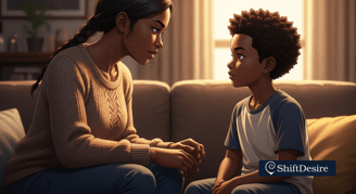 mother-having-a-conversation