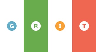 Grit color palette brand design