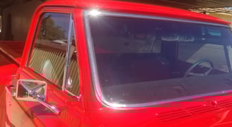 Finished chip repair by True Auto Glass