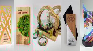 Trophy gifts custom design production