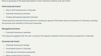 Using AI tools like Perplexity to figure out searcher intent