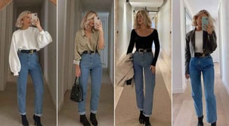 CALÇA JEANS MON