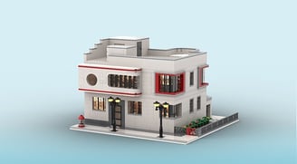 Lego Iljinų šeimos namas Kaune