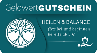 Heilen und Balance Massage Gutschein Paderborn online