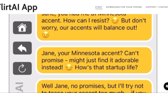 Chat with confidence with flirtAi