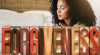 Woman Forgiving