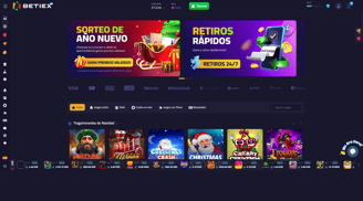 Betiex homepage