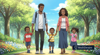 family-walkin-in-yard