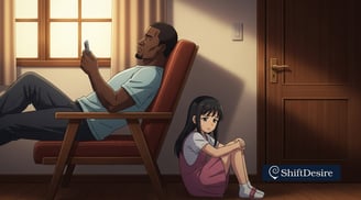 pai distraido e não vê sua filha 