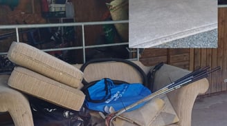 Before and after furniture removal in Worcester by Hilton’s team