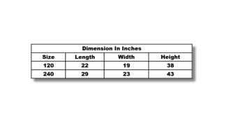 HiBi AW Series Dimension In Inches 