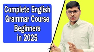 English Grammar Course For Free