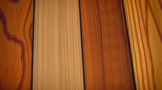 different type of wood