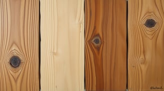 different types of wood