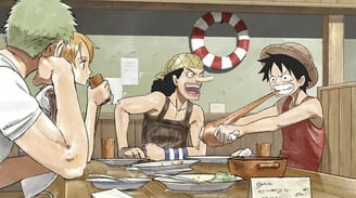 luffy , ussop , nami and zoro