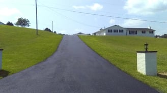 "Expert asphalt paving by All State Paving in West Virginia, delivering smooth and durable surfaces.