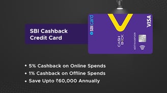 a sbi credit card with a purple color credit card