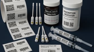 Etiquetas a gran escala para productos farmacéuticos