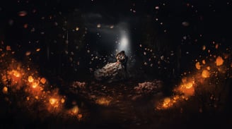 An AI-generated illustration portraying a married couple created by Los Cabos Wedding Films