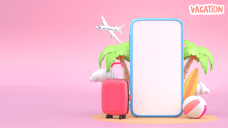 a suitcase and a suitcase with a beach ball