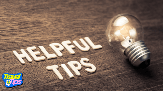 a light bulb with the words helpful tips