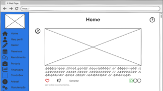 Wireframe da Future CITH