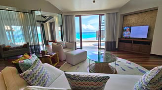 ozen reserve bolifushi overwater villa living room