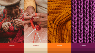 Colorimetría de la marca Sonqo Textilería Ancestral