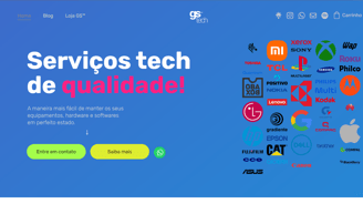 Site da GeoServices™ Tech