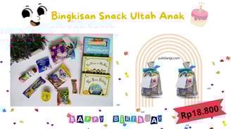 bingkisan snack ultah unik