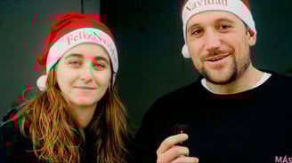 Voluntarios en valencia por la dana en navidad