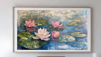 Frame-TV-Water-Lilies-Painting-Digital-Art