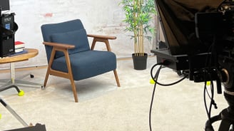 interview studio, autocue