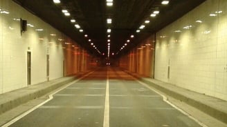 LED Tunnel lights for underground passages