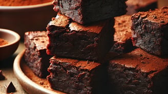 Eggless Vegan Brownies