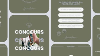 Feed Instagram pour la comm' de l'entreprise Animalium