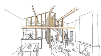 Croquis de présentation de projet