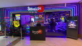 Smash Bowling Alley in DLF Mall Noida