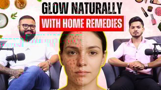 Home Remedies That Actually Work!  Skincare for Indian Skin, Acne, Glowing Face #skincarepodcast