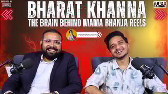 The Brain Behind Mama Bhanja Reels With BHARAT KHANNA #bizbairagi #podcast #interview
