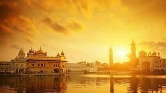 a golden temple in india