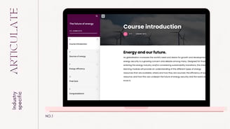 The future of Energy learning course front cover