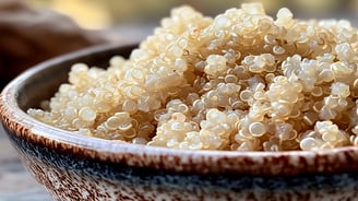 Prato de quinoa