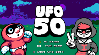 UFO 50 - Title Screen